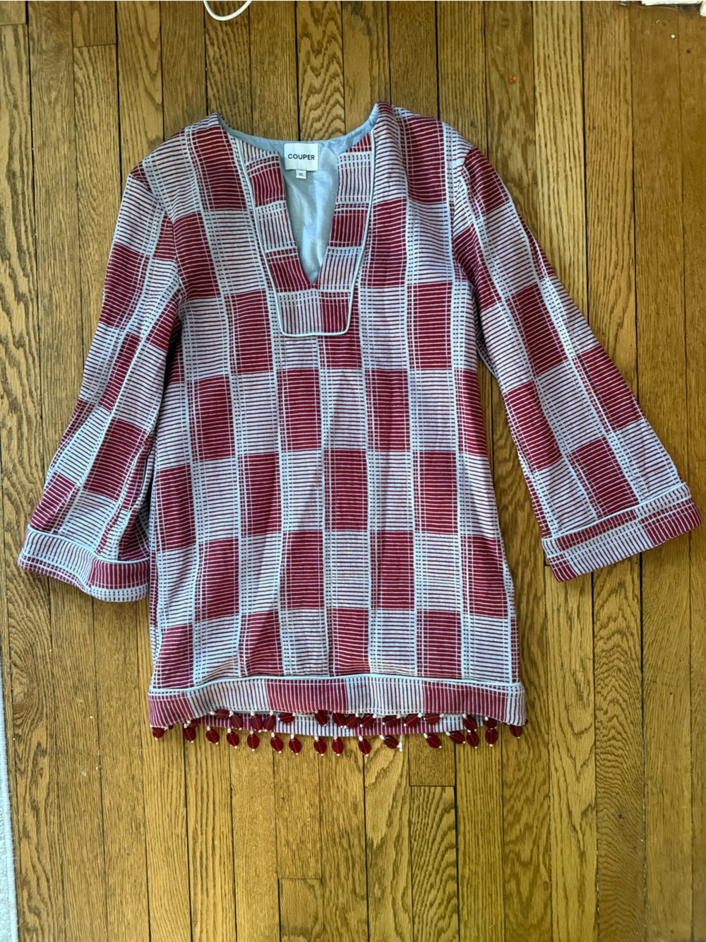 Couper Jacquard Tunic Dress - Size XS